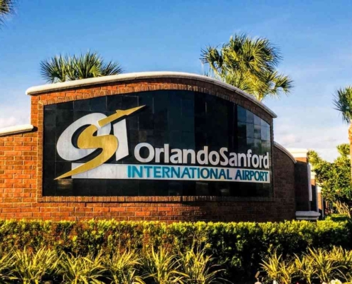 Orlando Sanford International Airport Vip Shuttle to all central Florida Places